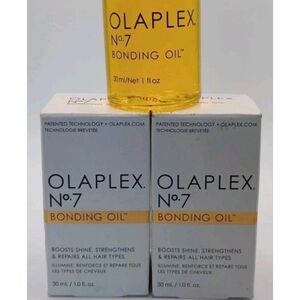 3 PACK Olaplex No.7 Bonding Hair Oil Repairs Strengthens & Shines   NEW Box 1oz